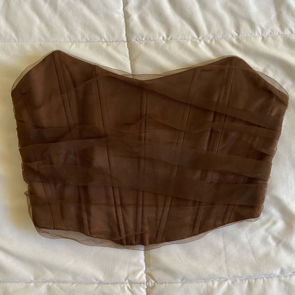 Zara Brown Corset